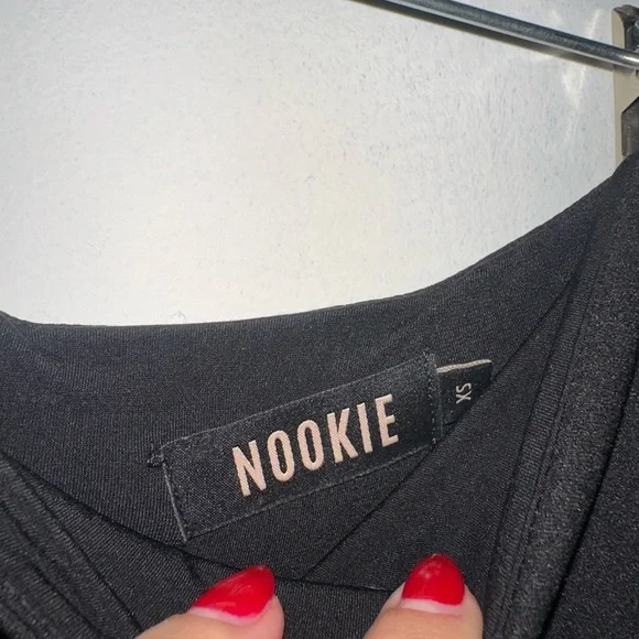 Nookie Lust One Shoulder Gown in Black size XS - Picture 13 of 13